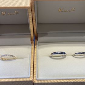 【ケイウノ ブライダル(K.UNO BRIDAL)の口コミ】 元々婚約指輪の石が生活に支障が出そうで購入する予定はありませんでした…