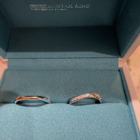 【ミンサーリングの口コミ】 ミンサー柄の一択で探していました。ほとんどが沖縄でしか購入ができない…