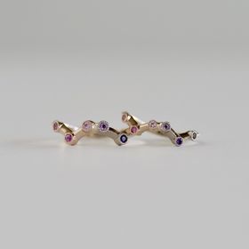 【hitotsuchi(ヒトツチ)の口コミ】 フルオーダーでハリネズミが2匹よりそってる指輪が作りたいと考えていまし…