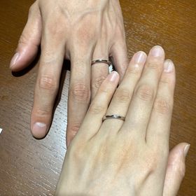 【TRECENTI(トレセンテ)の口コミ】 シンプルで、ずっと長く愛せそうなデザインです。自分は指輪を普段つけな…