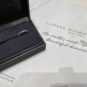 【ラザール ダイヤモンド(LAZARE DIAMOND)の口コミ】 指輪の価格が男女含めて30万円で購入きめました。
嫁の指輪がアプローズ
…