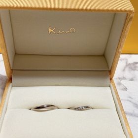 【ケイウノ ブライダル(K.UNO BRIDAL)の口コミ】 指輪のデザインはもちろんですが、デザイナーさんが即興で考えてくれた内…
