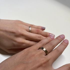 【BRILLIANCE+(ブリリアンスプラス)の口コミ】 プラチナの指輪がいい！と決めてお店へ行きました。しかしシャンパンゴー…