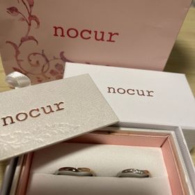 【nocur(ノクル)の口コミ】 ピンクゴールドが元から好きなのでお店で選ぶ前からピンクゴールドの指輪…