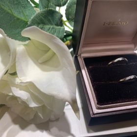 【アイプリモ(I-PRIMO)の口コミ】 彼はゴールド、わたしはプラチナの指輪がいいと意見が分かれていたところ…