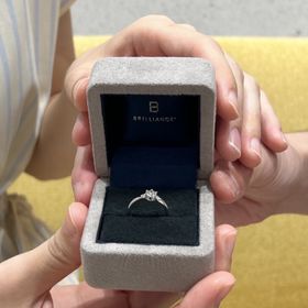 【BRILLIANCE+(ブリリアンスプラス)の口コミ】 いくつかの候補がある中で自分の好みだけではなく、ダイヤモンドの輝きが…