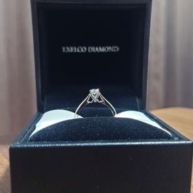 【エクセルコダイヤモンド(EXELCO DIAMOND)の口コミ】 ダイヤの輝きが素晴らしいこと（サリネライトレポートUltimate）、ダイヤ…