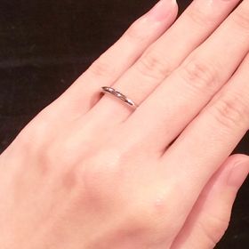 【ケイウノ ブライダル(K.UNO BRIDAL)の口コミ】 夫に買ってもらったのですが、ほんのりと鮮やかなピンク色で普段つけてい…