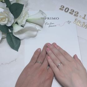 【アイプリモ(I-PRIMO)の口コミ】 買う前から指輪はストレートではなくウェーブかV字がいいなと思っていまし…