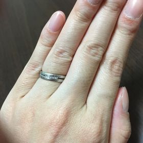 【JEWELRY  KAMATA(ジュエリーかまた)の口コミ】 何軒か指輪を見てもピンとこなく、理想の指輪を諦めかけてた時に主人と2人…