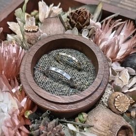 【鎌倉彫金工房の口コミ】 入籍した後も欲しい指輪に出会えず困っていました。知人が以前に鎌倉彫金…