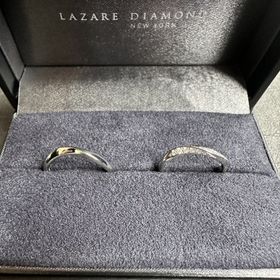 【ラザール ダイヤモンド(LAZARE DIAMOND)の口コミ】 デザインに一目惚れして選びました！また指輪の名前や由来にもこだわり、…