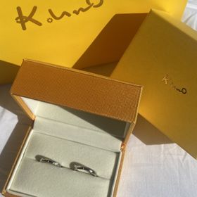 【ケイウノ ブライダル(K.UNO BRIDAL)の口コミ】 某ウエディング雑誌でこの指輪を見つけた時に、2人で作り上げるという言葉…