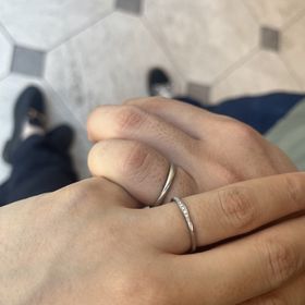 【Love Bond(ラブボンド)の口コミ】 シンプルなデザインが希望で
他のブランドの似たデザインのものとかなり悩…