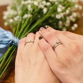 【atelier ST, CAT(アトリエ エスティーキャット)の口コミ】 お互いオシャレな指輪がいいと考えていてエンゲージリングと重ね付け前提…