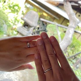 【ブルガリ(BVLGARI)の口コミ】 デザインはシンプルなもので、あまりダイヤも多くないものを探していまし…