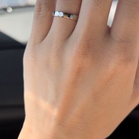 【銀座ダイヤモンドシライシの口コミ】 デザインが他の人とあまり被らない物がよく、探していました。たまたま伺…