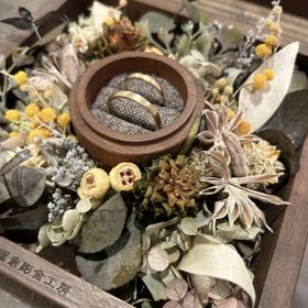 【鎌倉彫金工房の口コミ】 ブランドに興味のない二人だったので、思い出に残るよう手作りにしようと…