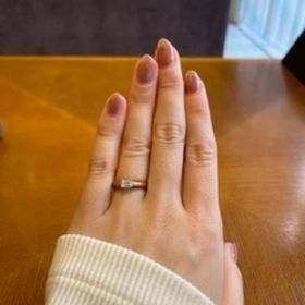 【ENUOVE(イノーヴェ)の口コミ】 もともとイエローゴールドが欲しくてデザインを探していたところとこちら…