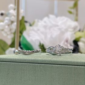 【LAPAGE(ラパージュ)の口コミ】 指輪のデザインが良かったため。試着していった際に、自分たちの好みにも…