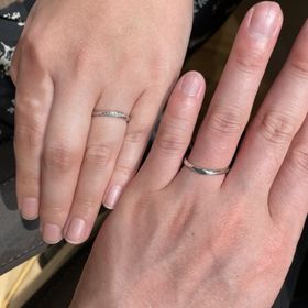 【銀座ダイヤモンドシライシの口コミ】 男性とセットで合わせることができるので、おすすめです。また、デザイン…