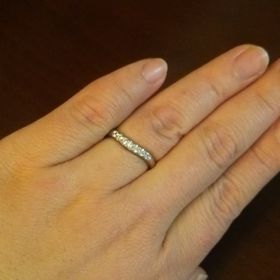 【MIKIMOTO(ミキモト)の口コミ】 プロポーズの際に主人からいただいたエンゲージリングがミキモトさんのも…