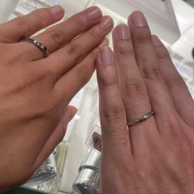 【festaria bijou SOPHIA(フェスタリア ビジュソフィア)】の口コミ なんといってもダイヤモンドの形です。星が２つ入っているデザインで、この...