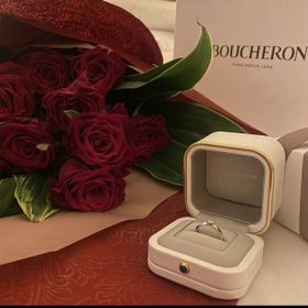【ブシュロン(BOUCHERON)の口コミ】 まずはブランド名でブシュロンのような高級ブランドがよかったことと、次…