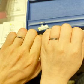 【銀座ダイヤモンドシライシの口コミ】 自分の指の形に合うデザインを選んでもらい、自分の納得できる着け心地と…