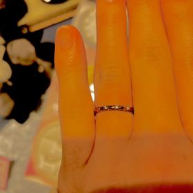 【ミルフローラ(Milluflora)の口コミ】 ディズニーキャラクターラプンツェルの長い髪をイメージした指輪は、指輪…