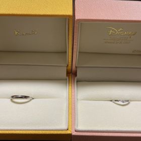 【ケイウノ ブライダル(K.UNO BRIDAL)の口コミ】 自分用はシンプルなものにしようと考えていたのですが
太さのサイズもあり…