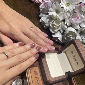 【TANZO.(鍛造指輪)の口コミ】 完全オーダーで色から模様、質感まで細かく相談にのっていただけるという…