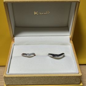 【ケイウノ ブライダル(K.UNO BRIDAL)の口コミ】 女性だけでなく、男性の私から見ても欲しいと思える、武骨で個性的なデザ…