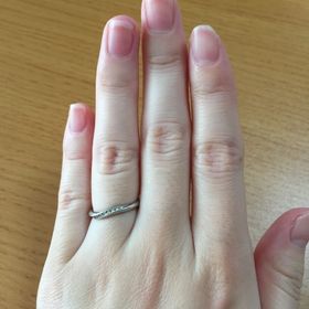 【Disney Cinderella(ディズニー シンデレラ)の口コミ】 プラチナでダイヤが入っているものならなんでもいいかもと思っていました…