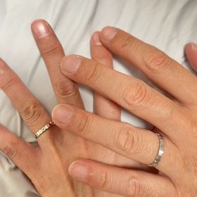 【ヴァンドーム青山(VENDOME AOYAMA)の口コミ】 お互いに結婚指輪らしくないファッションリング的なものがよかったのでこ…