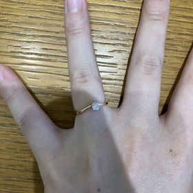 【アネリディギンザ(ANELLI DI GINZA)の口コミ】 とんでもなく可愛くて圧倒的にお手頃ということで選びました！リングがピ…