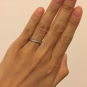 【ヴァン クリーフ＆アーペル(Van Cleef & Arpels)の口コミ】 Van Cleef & Arpelsのロマンスの婚約指輪に一目惚れしたので、そのま…