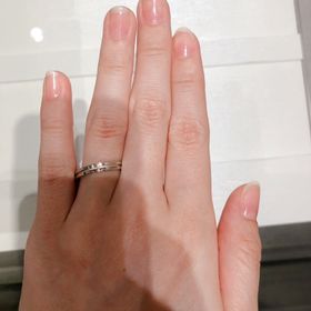 【アイプリモ(I-PRIMO)の口コミ】 プラチナだけでなくピンクゴールドもあるコンビネーションリングがかわい…