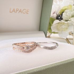 【LAPAGE(ラパージュ)の口コミ】 もともとデザインや素材はなんとなく決めてはいました。いざお店に行き、…