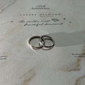 【ラザール ダイヤモンド(LAZARE DIAMOND)の口コミ】 指輪の付け心地と、ダイヤのきらめきが他のブランドより綺麗だったので選…