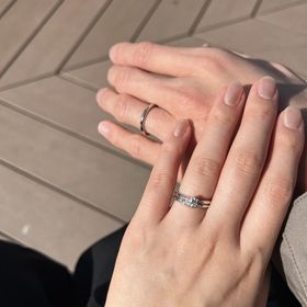 【ケイウノ ブライダル(K.UNO BRIDAL)の口コミ】 1番大好きなキャラクターのデザインに決めました。指輪のストーリー性とデ…