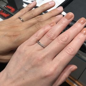 【エクセルコダイヤモンド(EXELCO DIAMOND)の口コミ】 私が試着したのはMariage Oiseaux(マリアージュ オワゾー)という指輪で、…