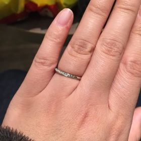 【銀座ダイヤモンドシライシの口コミ】 店員さんがとても丁寧に対応してくださりました。あれやこれやと悩んでい…