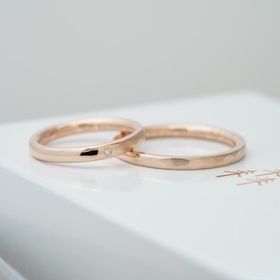 【THREE TREES(スリーツリーズ)の口コミ】 2人でお互いの指輪を作り合いたいと思い、こちらに決めました。型に金属を…