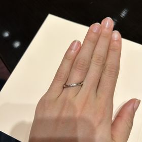 【ケイウノ ブライダル(K.UNO BRIDAL)の口コミ】 ディズニーのデザインがあるのでこちらを試着しに来ました。シンプルでい…