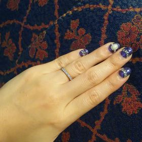 【Ponte Vecchio(ポンテヴェキオ)の口コミ】 冠婚葬祭に参列する時のことも考え、ハーフエタニティのものを探していた…