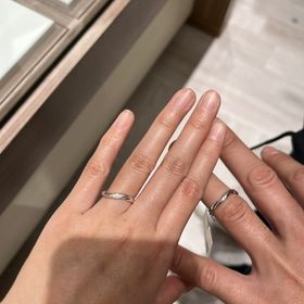 【ジュエリーツツミ(JEWELRY TSUTSUMI)の口コミ】 シンプルだけどしっかりダイヤが付いているものがよかったです。キラキラ…