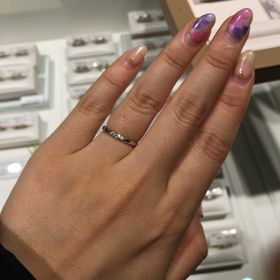 【Ponte Vecchio(ポンテヴェキオ)の口コミ】 もう一つ、プロメッサというデザインとかなりかなり悩んだのですが、適度…