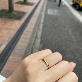 【ヴァンドーム青山(VENDOME AOYAMA)の口コミ】 とにかくシンプルで石なし　鏡面を希望して探しました
色んなジュエリーシ…