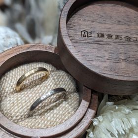 【鎌倉彫金工房の口コミ】 THE結婚指輪！という感じにならないナチュラルなものを探していました。ダ…